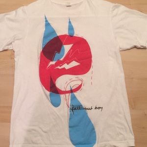 White fall out boy tee